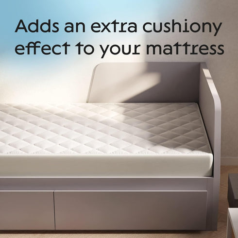 Niagara Cotton Mattress Protector King 78x80, Non Noisy Cooling Breathable Ultra Plush Absorbent, Fits 20 Inches Deep