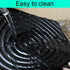 6 Pack 13 12 inch, Washable Chicken Nesting Pads, x Black, Solid, Anti-Slip, Injection Molded Polypropylene, Suitable