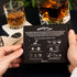 Premium Whiskey Stones Gift Set, 12 Pcs Marble Reusable Ice Cubes and Bag, Whiskey, Bourbon, Cognac, Scotch, Gin, Wine