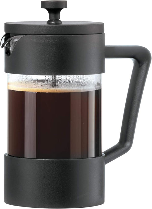 Oggi French Press Coffee Maker (20oz) - 5 Cup Capacity, Stainless Steel Lid & Plunger, Great Coffee Gifts