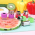 Mini Cookie Cutter Set - 30 pcs for Kids, Vegetable Cutters and Fruit Stamp Mold, Different Shapes and Sizes, Stainless