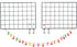 2 Pack Wire Wall Grid Panel - Black Magnetic & Metal Grid for Photos & Pictures Display in Home or Office