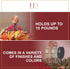 Haute Decor Attract Magnetic Wreath Hanger (Copper) - Set of 2 Magnets for Metal Doors/Surfaces, Holds 10 lbs.