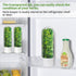 UEOZ 2-3 (4PCS) Herb Keeper for Refrigerator, Herb Saver for Refrigerator, Vegetable Preservation Bottle for Cilantro