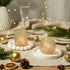 36 Packs 2x2.5inchs Votive Candle Holders for Valentine's Day, Gold Tea Light Candle Holders Glass, Votives Candle