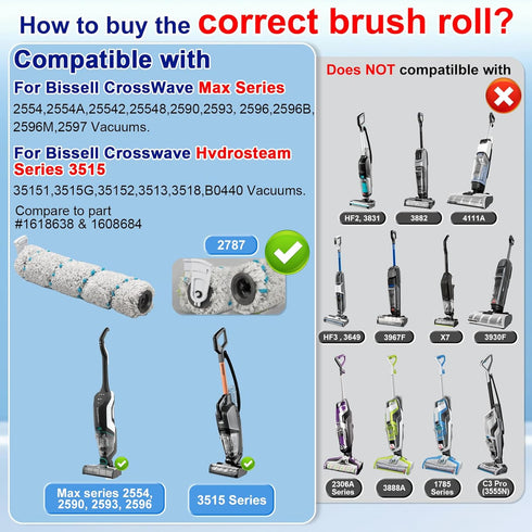 2554 2590 2593 2596 35151 3515 35152 3513 3518 Vacuum,3 Pack 2787 1866 Lemige Brush and Filter Replacement Parts