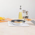 Restaurantware-Met Lux 9 Inch No-Stick Fry Pan, Induction-Ready Black Aluminum Cooking Skillet