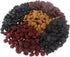 ginojex Fake Dried Fruit 500g (680Pcs) Artificial Dried Blueberries Faux Cranberry Simulation Blackcurrant