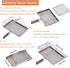 Camping Toaster, Foldable Portable Durable Wearable Stovetop Toaster Convenient Practical for Picnic