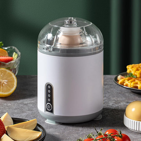 Electric Egg Spinner, Portable Scrambler for Boiled Eggs, Multifunctional Kitchen Mixer for Yolk & White