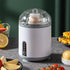 Electric Egg Spinner, Portable Scrambler for Boiled Eggs, Multifunctional Kitchen Mixer for Yolk & White