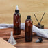 12 (8 oz,Amber) Barydat Pcs Squeeze Bottle Twist Top Applicator Empty Hair Oiling Bottle with Funnels Refillable