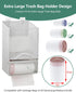2 1 Bag Saver - Extra Large in Plastic Bag Holder Storage, Durable Mesh Grocery Hanging Trash Dispenser Roll Organizer