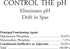 1-Quart SpaChoice Premium Control The pH, pH Balance for Hot Tub, Made in USA