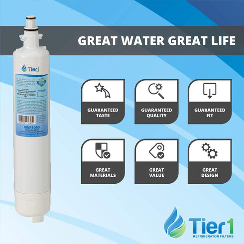 Tier1 RPWF Refrigerator Water Filter | Replacement for GE RPWF (NOT RPWFE)