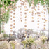 Decor365 Glitter Gold Birthday Decorations - Champagne Gold Party Garland, Circle Streamers, Backdrop for Christmas,