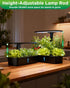 24W Adjustablewith,12 Hydroponics Growing System Kits,Smart Indoor Herb Garden with LED Grow Light Planting Height Pods