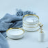Colias Wing 3.5 Inch Elegant Marble Pattern Porcelain Side Dish Bowl Set of 4 for Soy Dipping Sauce