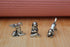 Basic Spirit Mini Yoga Dog Figurine Set (Pewter) - 3 pc.