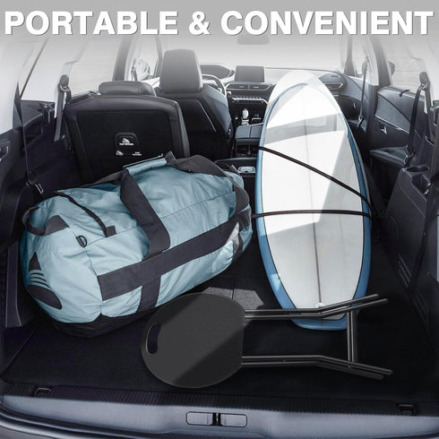 500lbs 18 Inch TAVR Furniture Portable Folding Chair with Handle, Heavy Duty Round Fold Stool Chair with Capacity