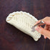 2pcs Maamoul Tweezers, Stainless Steel Pastry Tongs Baking Crimper Tool for Decorating Maamul Cookies