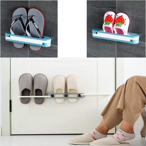 Organizers,3 1 M MOACC Slippers Rack Hanging Shoe in Folding Holder Shoes Hanger Wall Mounted Shoe and Bathroom Towel