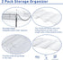 Water Bottle Organizer, 2 Layers Storage Holder for Kitchen, Fridge, Pantry, Cabinet, Countertop