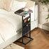 28.3" BG40SF01 HOOBRO C Shaped End Table, Side Table for Small Spaces, Couch Table with Storage Bag, Slide Under Sofa