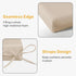 Pack 4, 19"*19"*3", UNIKOME Outdoor Chair Cushions of Water Resistant Patio Cushions with Ties, High Density Sponge