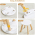 9 Inch 2 pack Beright Wooden Step Stool for Kids, Children's Stool Perfect Matched Sensory Table, Sturdy Sitting Stool