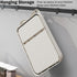H&W 2Pcs Spoon Rest with Lid Holder, Foldable Kitchen Counter Spoon Holder for Utensils, Beige + Grey