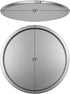 DecorRack 13 Inch Alloy Steel Pizza Pan, Non-Stick Coating, Dishwasher Safe Serving Tray, Round Baking Tray for Oven Use (2 Pack) by DecorRack