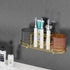 2 Toothbrush Holders with Cup - Wall Mount Electric Toothbrush Holder Gold Stainless Steel Electric Razor Holder