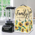 DISNIMO Sunflower Letter Blender Dust Cover - Kitchen Appliance Cover for Stand Mixer or Coffee Machine