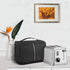 Toaster Portable Storage Bag, Compatible with Most 2-Slice Toasters and Extra Accessories (Dark Grey)
