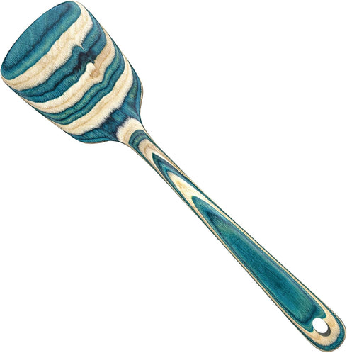 Baltique Mykonos Collection 12-1/2" Wooden Spatula, Safe for Nonstick Cookware