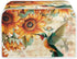Sunflower Hummingbird 2 Slice Toaster Cover, Microwave Toaster Oven Cover with Top Hook