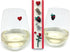 Magnetic Wine Glass Charms - Set of 6 Drink Markers - Unique Gift Idea for Her - Fun Birthday Present for Mom or Friend