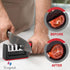 Knife Sharpeners for Kitchen Knives, 4 in 1 Stainless Steel Knife Sharpener, Ergonomic Easy to Use Kit