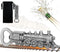 Steam Train Bottle Opener, Unique Beer Opener for Men, Dad, Boyfriend, Birthday