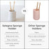 Selegna Drying Stone Toothbrush Holder, Diatomite Toothbrush Holders for Bathroom, Quick Drying Electric Toothbrush