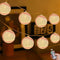 Myhimx Baseball String Lights Battery Operated, 13.5Ft 20 LED Baseball Decor Lights with