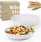 Salad Bowls 10 Inch, Set of 2 Large 65oz Wheat Straw Serving Bowls, Microwave & Dishwasher Safe
