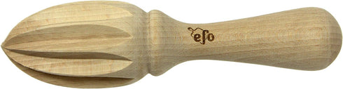 efo Wooden Lemon Squeezer Reamer, Handheld Juicer for Lemons, Limes & Oranges, Manual Juice Extractor