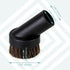 RDEXP Round Dust Brush 25mm, 1.25" Horse Hair Vacuum Attachment Replacement for Sofas and Baseboards