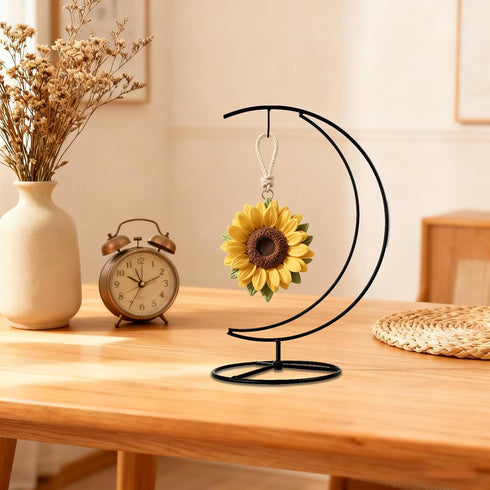 YY YEARCHY Ornament Display Stand Metal Stand Terrarium Air Plant Stand Flower Pot Holder Iron Pothook Stand