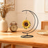 YY YEARCHY Ornament Display Stand Metal Stand Terrarium Air Plant Stand Flower Pot Holder Iron Pothook Stand