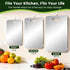 Board,100% Fruit(18L*12W) Titanium Cutting Pure Titanium Cutting Boards for Kitchen, Double-sided Food Grade Cutting