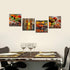 4 Set 12"x12"x4 HOMEOART Kitchen Pictures Wall Decor Piece Colorful Spices and Spoon Painting Canvas Wall Art Prints