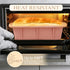 Silicone Bread Loaf Pan, 2 PCS Rectangular Non-Stick Baking Mold for Oven, Easy Release